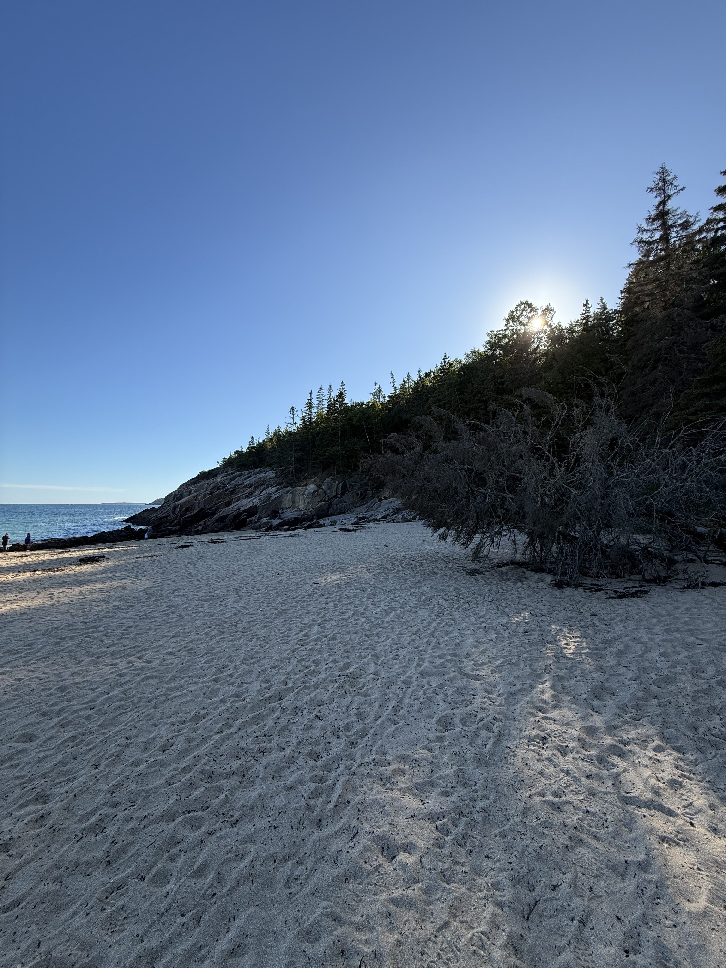 Sand Beach at Acadia National Park
