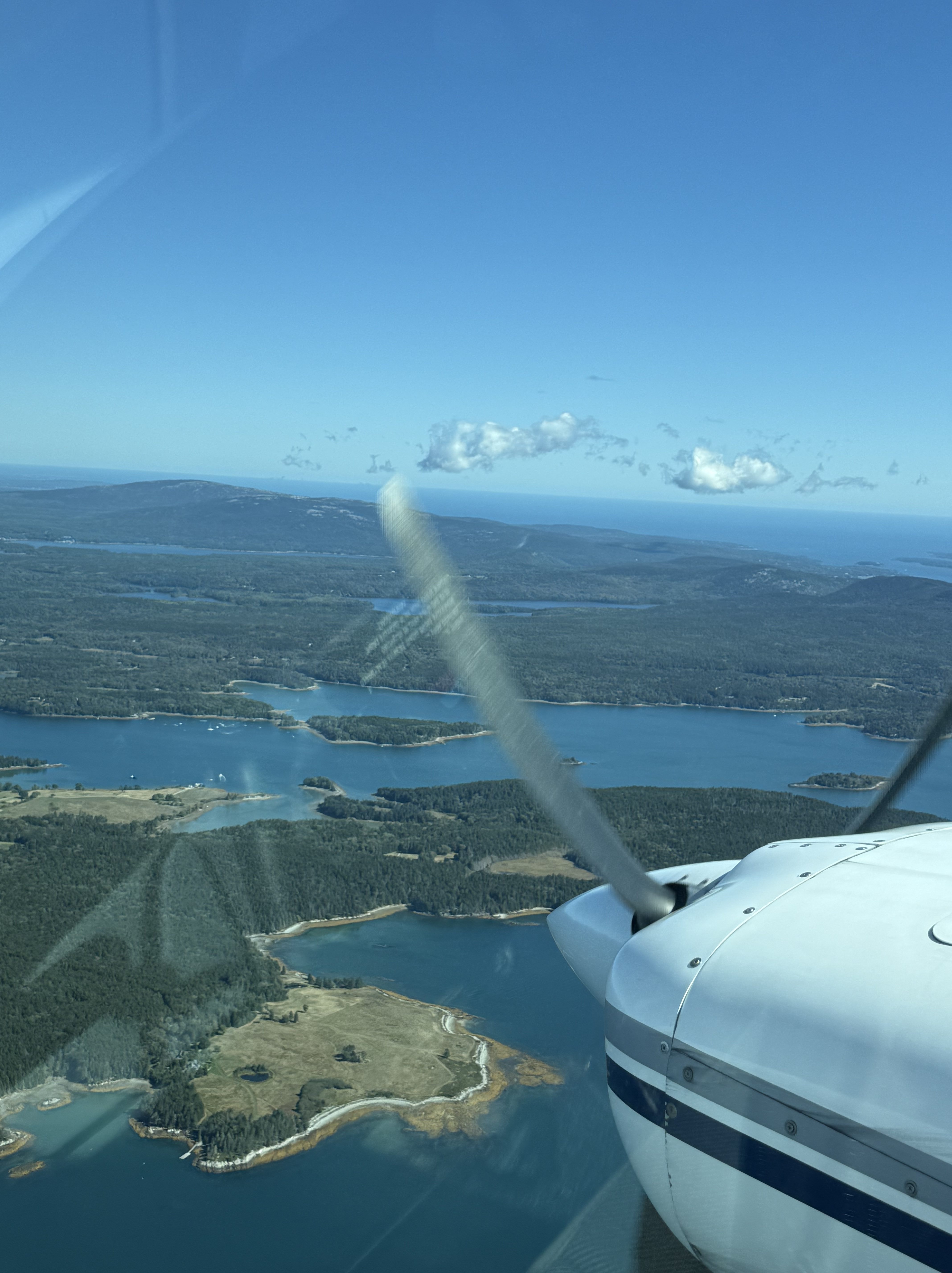 Cape Air Plane Ride View
